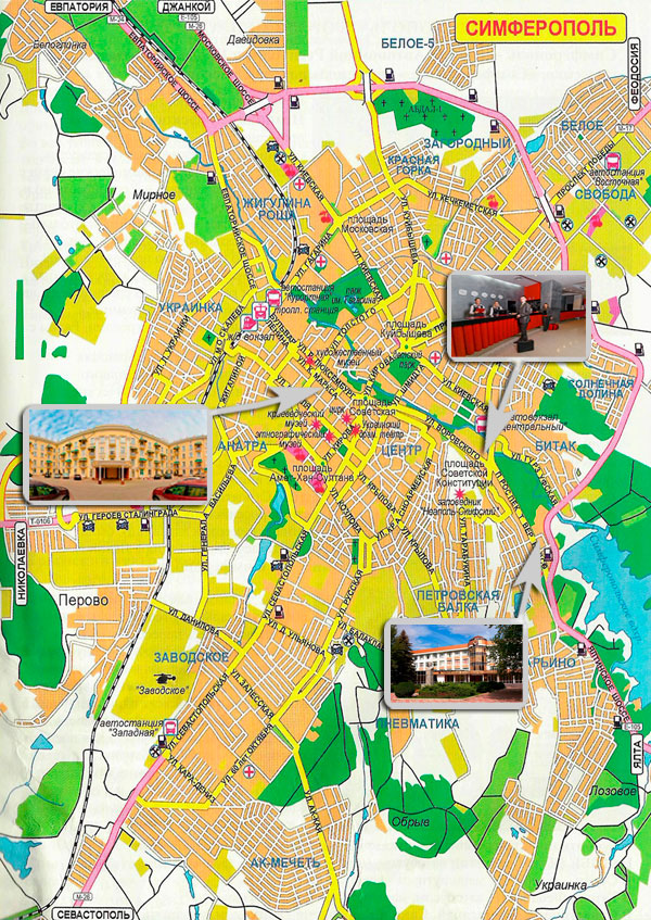 Simferopol map